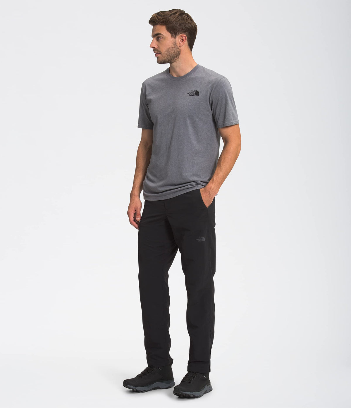 THE NORTH FACE Men's Paramount Trail Pant, TNF Black, 40 Short