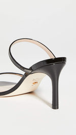 Stuart Weitzman Aleena 75 Black Patent 10.5 M