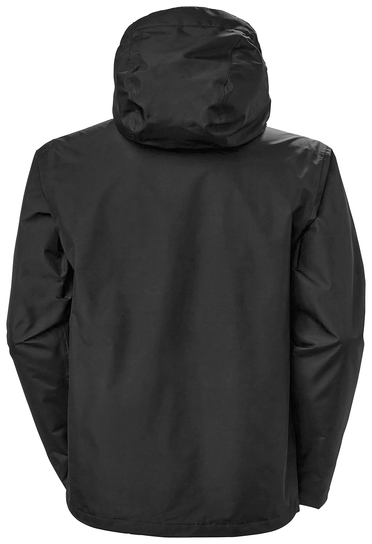 Helly Hansen Men's Seven J Waterproof Windproof Breathable Rain Jacket, 992 Black, XXXXX-Large