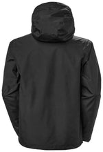 Helly Hansen Men's Seven J Waterproof Windproof Breathable Rain Jacket, 992 Black, XXXXX-Large