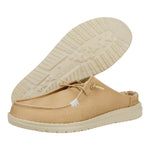 HEYDUDE Women's Wendy Slip Classic Tan Size 12 | Lightweight Women's Slip-On Shoes | Comfortable & Casual Everyday Footwear