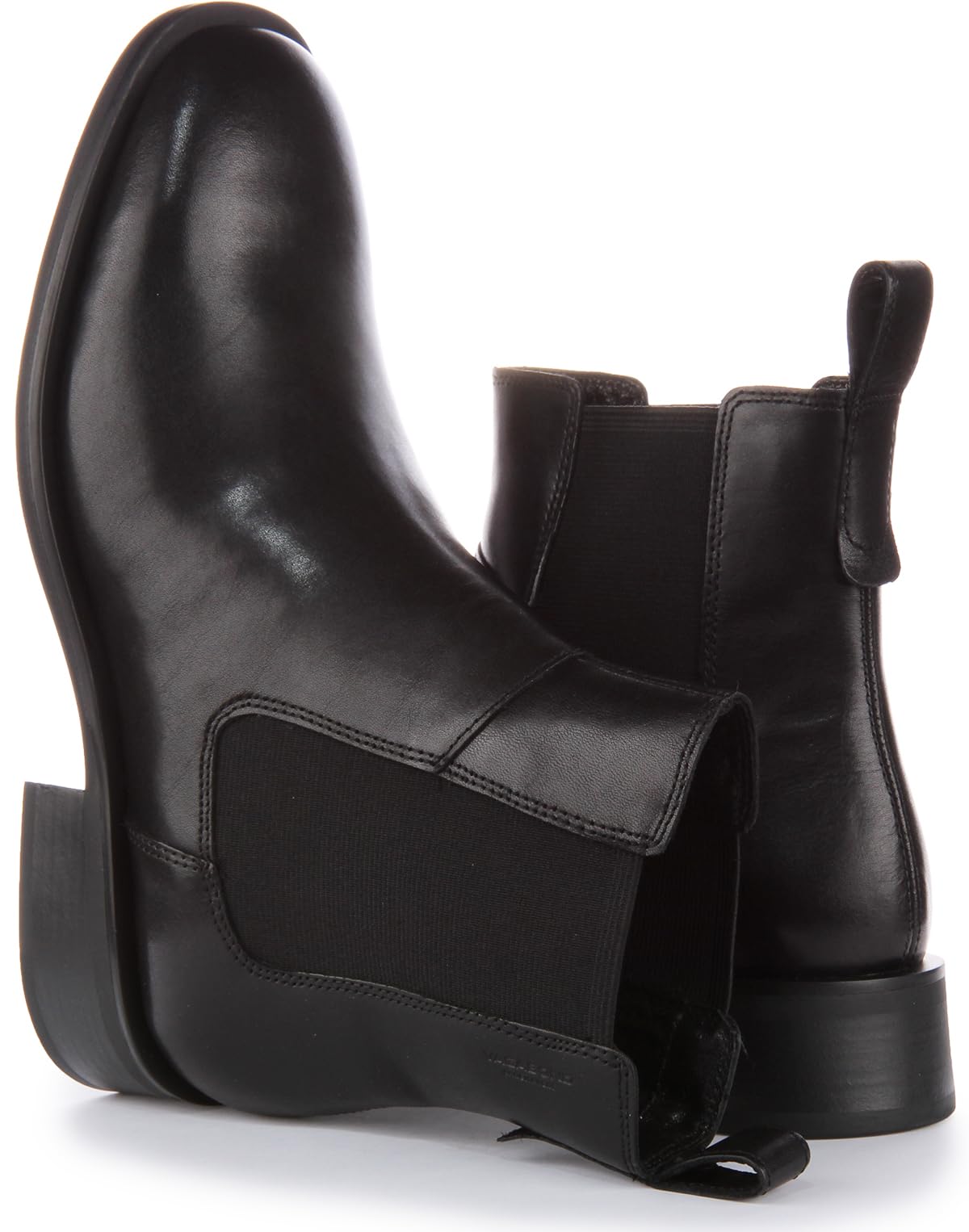 Vagabond Shoemakers Sheila Leather Chelsea Bootie Black EU 39 (US Women's 9) M