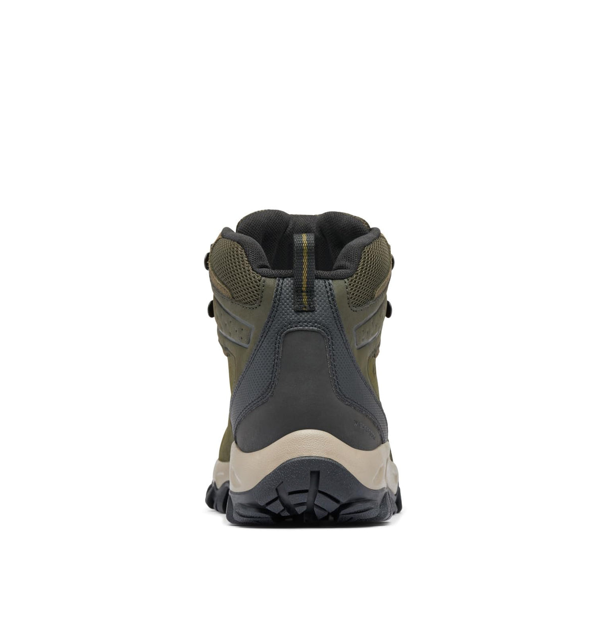 Columbia Mens Newton Ridge Plus II Waterproof Hiking Boot, Deep Olive/Desert Sun, 16 Wide