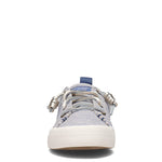 Sperry Women's Crest Vibe/Discontinued Sneaker 7 Blue/Gold