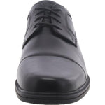 Rockport Taylor Waterproof Cap Toe - Shoes for Men - Leather Upper - Synthetic Outsole - Shock Absorbing Heel Black 10.5 M (D)