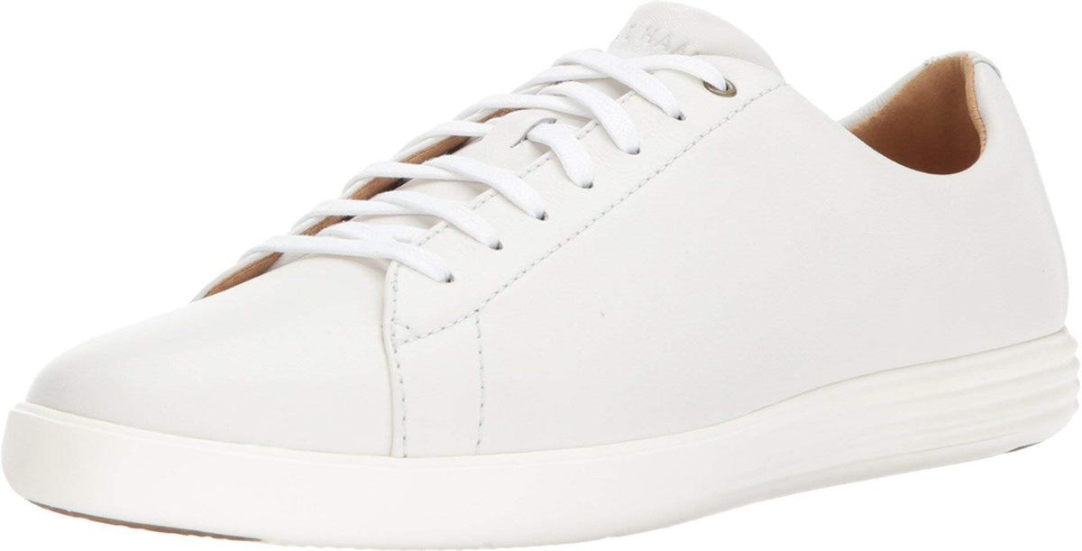 Cole Haan Men's Grand Crosscourt Ii Sneaker, White Leather, 12