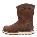 KEEN Utility Men's Cincinnati Wellington Composite Toe Wedge Pull On Work Boots, Belgian/Sandshell, 11