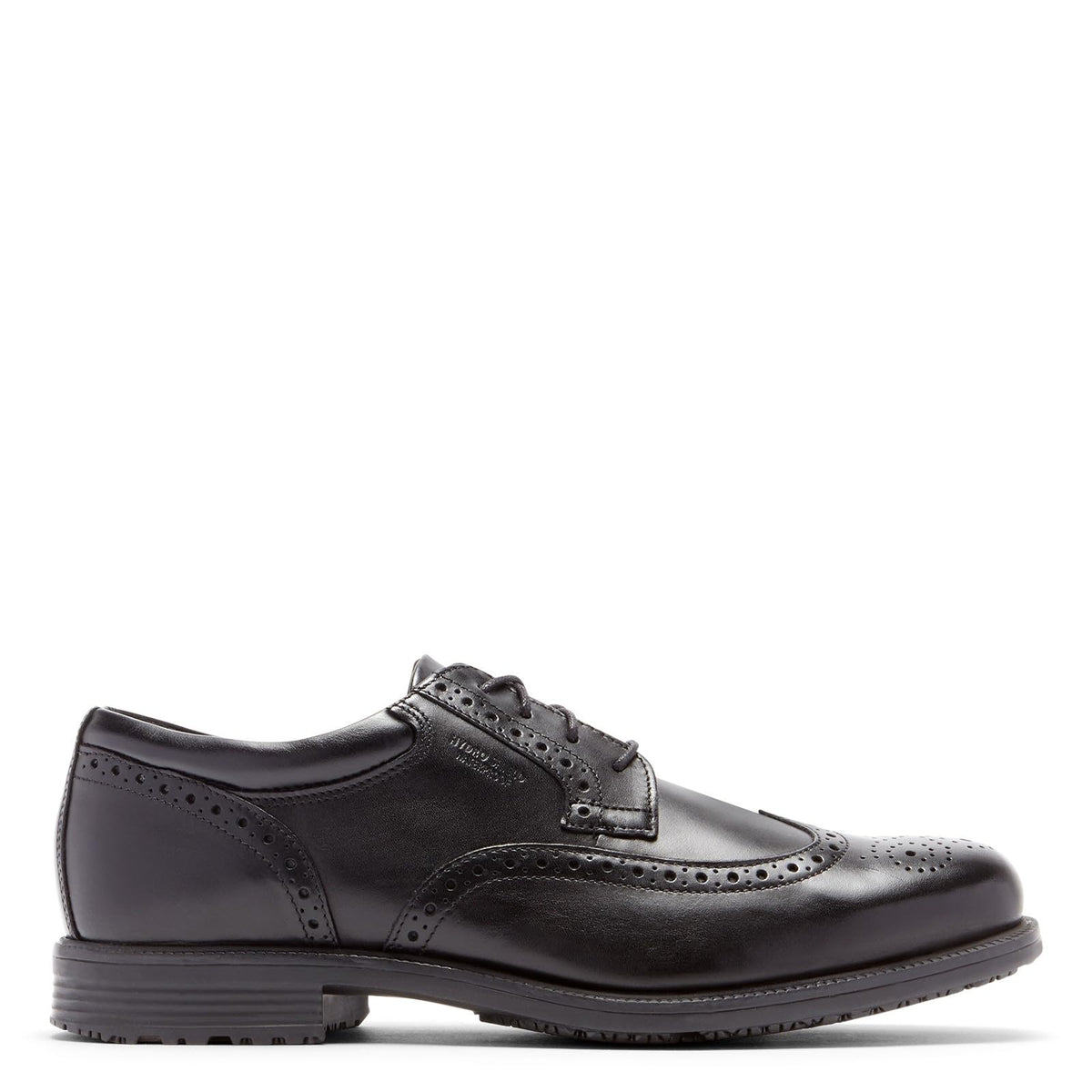 Rockport Men's Essential Details Water Proof Wing Tip Oxford,Black,9.5 W US