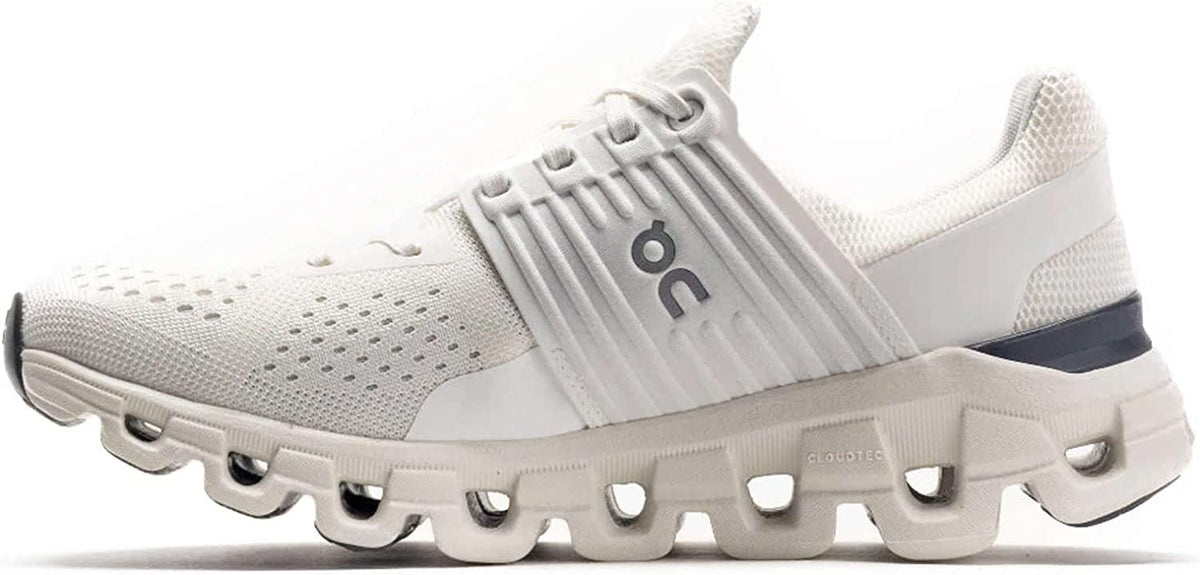 On Men's Cloudswift Sneakers, All White, 7 Medium US