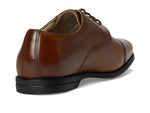 Florsheim Reveal Cap Toe Jr Boys' Toddler-Youth Oxford, 6.5 M US Big Kid, Cognac