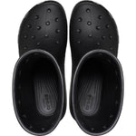 Crocs Unisex Classic Rain Boots, Black, Numeric_10 US Men