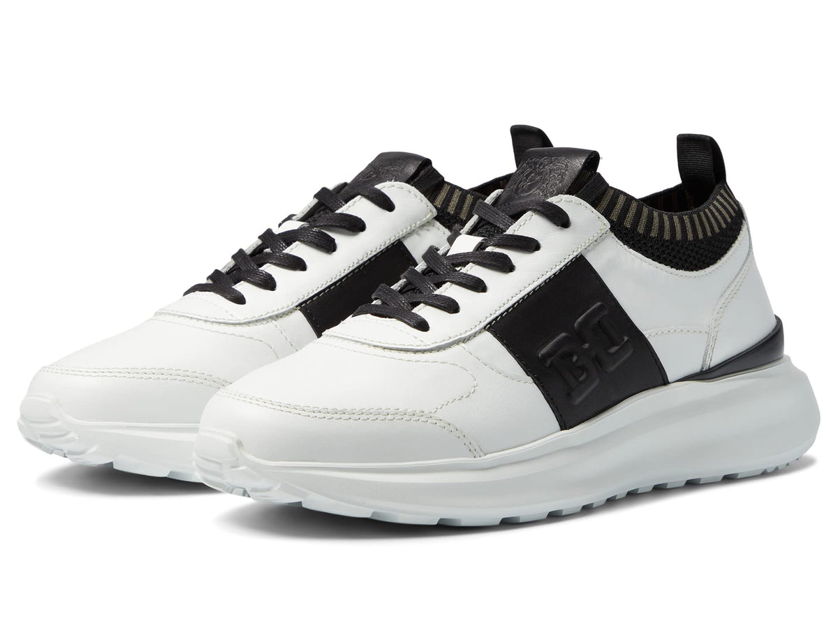 Bruno Magli Gatti White/Black EU 44.5 (US Men's 11.5) D (M)