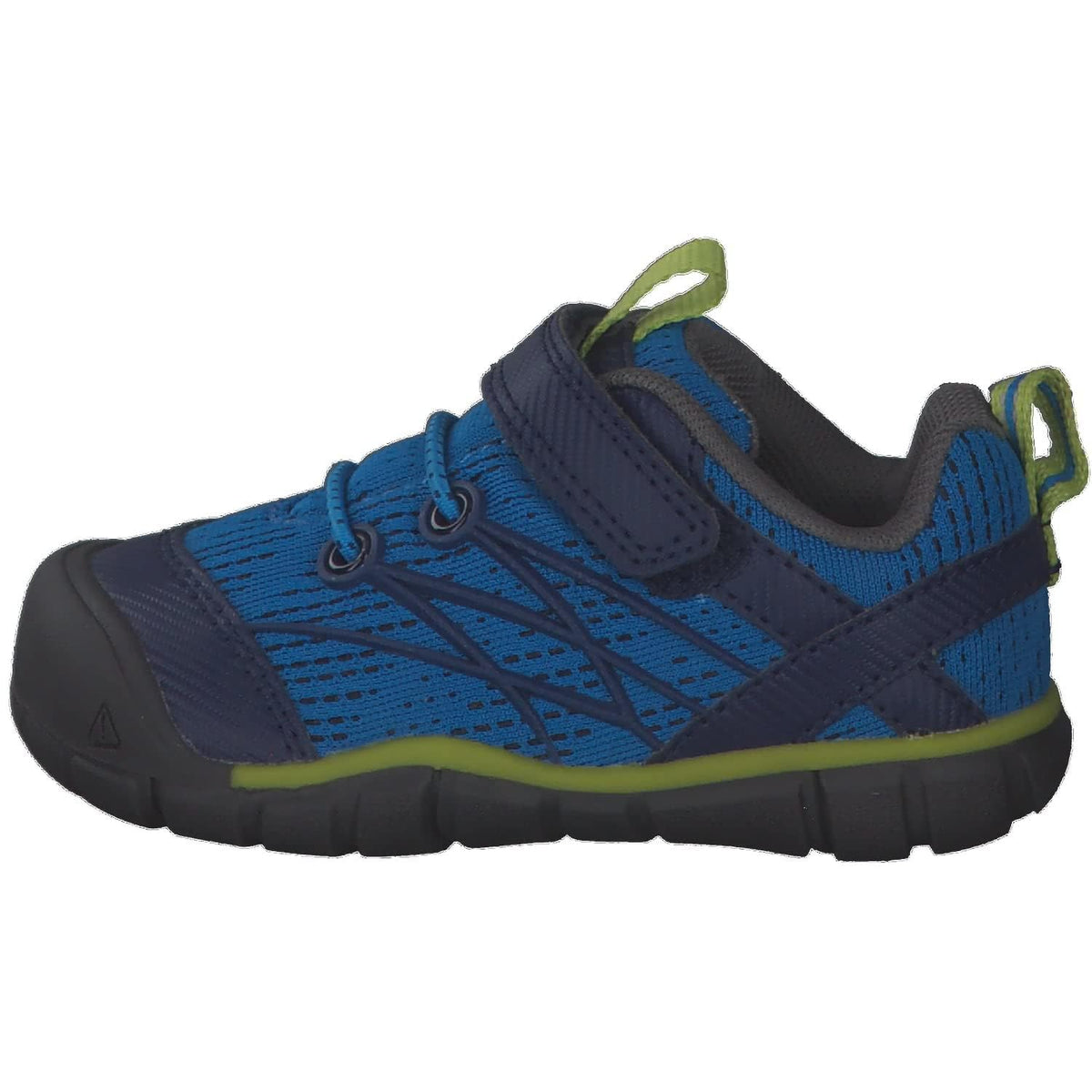 KEEN Unisex-Child Chandler CNX Comfortable Sneakers 6 Big Kid Brilliant Blue/Blue Depths