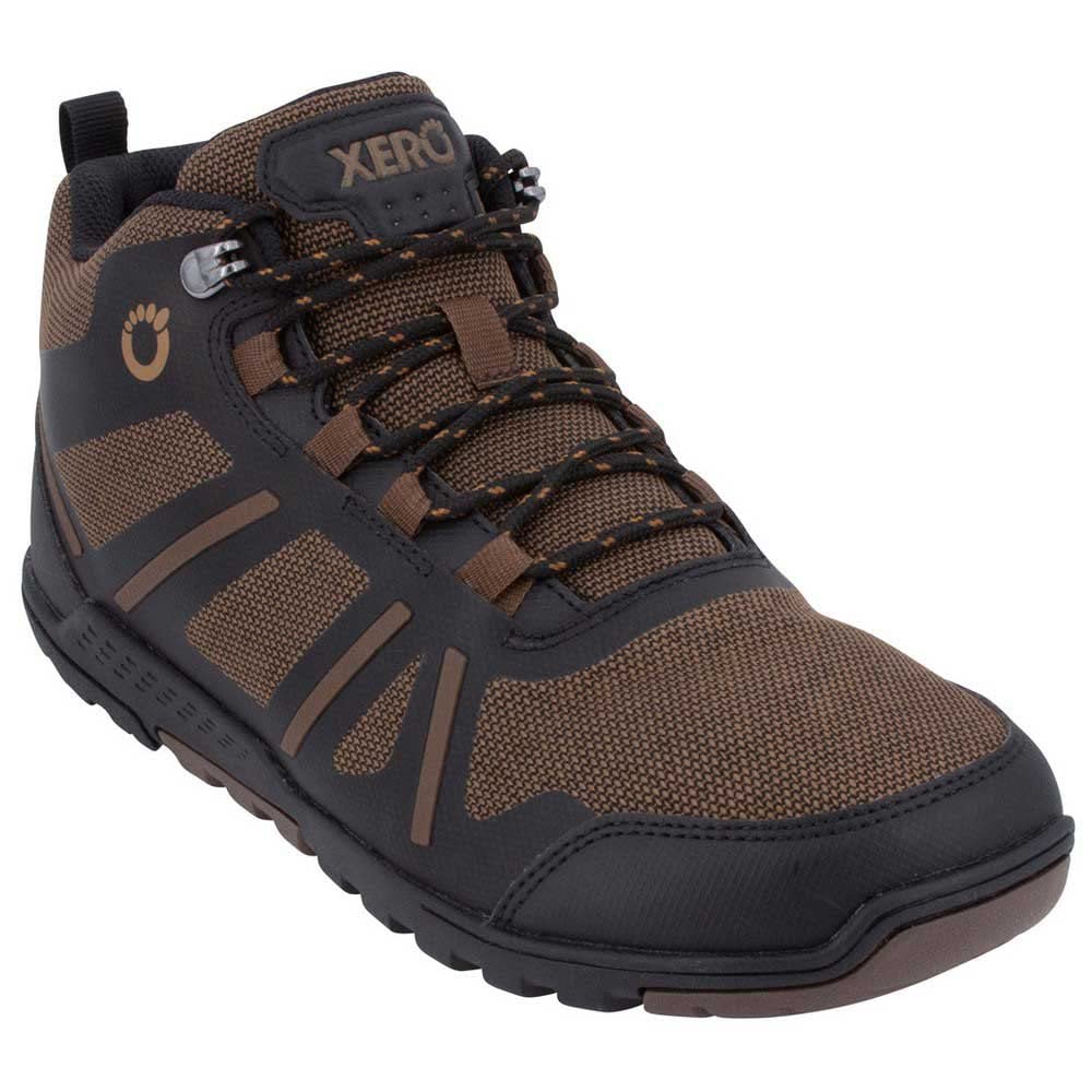 Xero Shoes Men's DayLite Hiker Fusion Barefoot Hiking Boot, Pecan, 11
