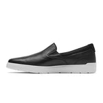 Rockport Men's Total Motion Court Slipon Oxford, Black, 8.5 Wide