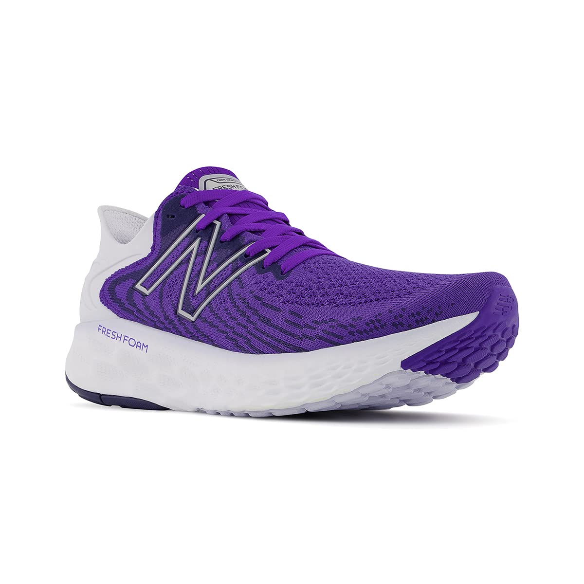 New Balance Women's Fresh Foam 1080 V11 Running Shoe 6 Deep Violet/Silent Grey