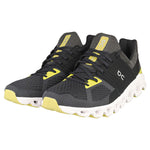 On Men's Cloudswift Sneakers, Magnet/Citron, Black, 12 Medium US