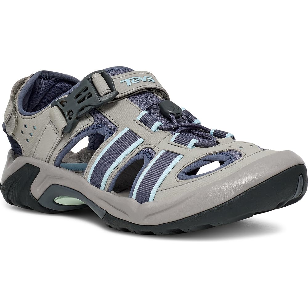Teva womens Omnium Sandal, Slate, 8.5 Wide US