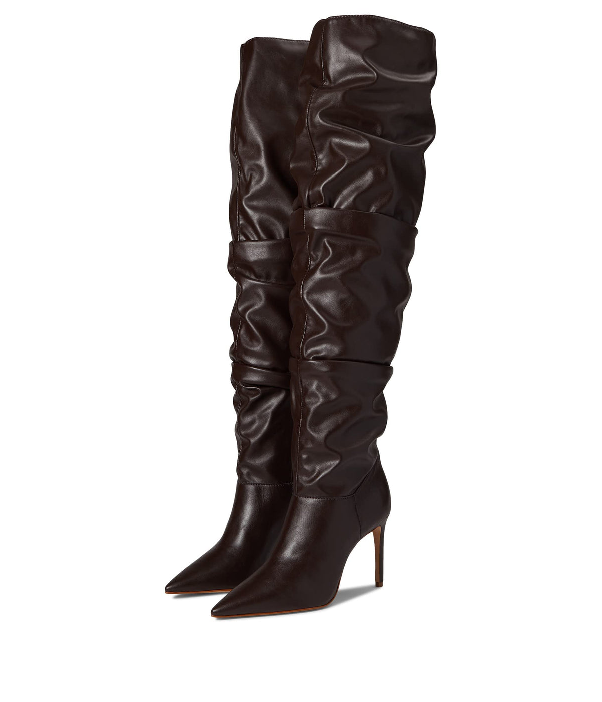 SCHUTZ Ashlee Over-The-Knee 7.5 Dark Chocolate