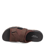 Rockport Men's Trail Technique Velcro Slide Sandal, Brown, 7 Wide
