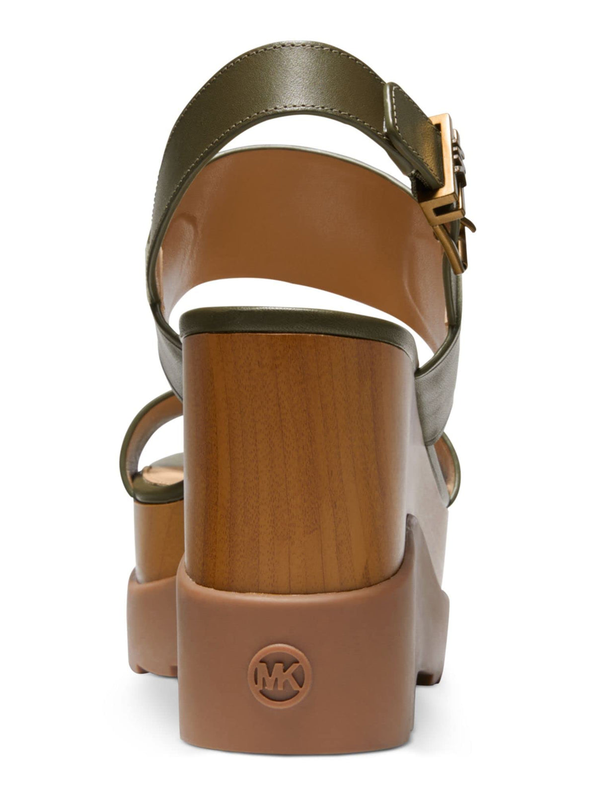 Michael Michael Kors Rhett Wedge Olive 7.5 M