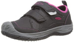 KEEN Speed Hound Durable Comfortable Easy On High Traction Sneakers, Black/Fuchsia Purple, 5 US Unisex Big Kid