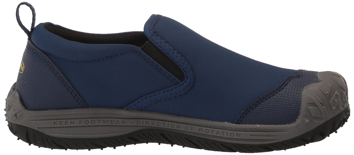 KEEN Unisex-Child Speed Hound Slip on Durable Comfortable Easy on Bike Tread Sneakers 3 Big Kid Blue Depths/Black