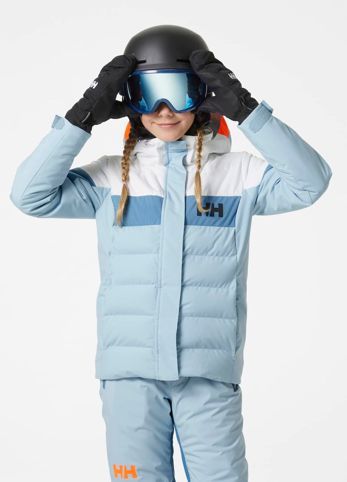 Helly-Hansen Junior Unisex Diamond Jacket, 582 Baby Trooper, 8