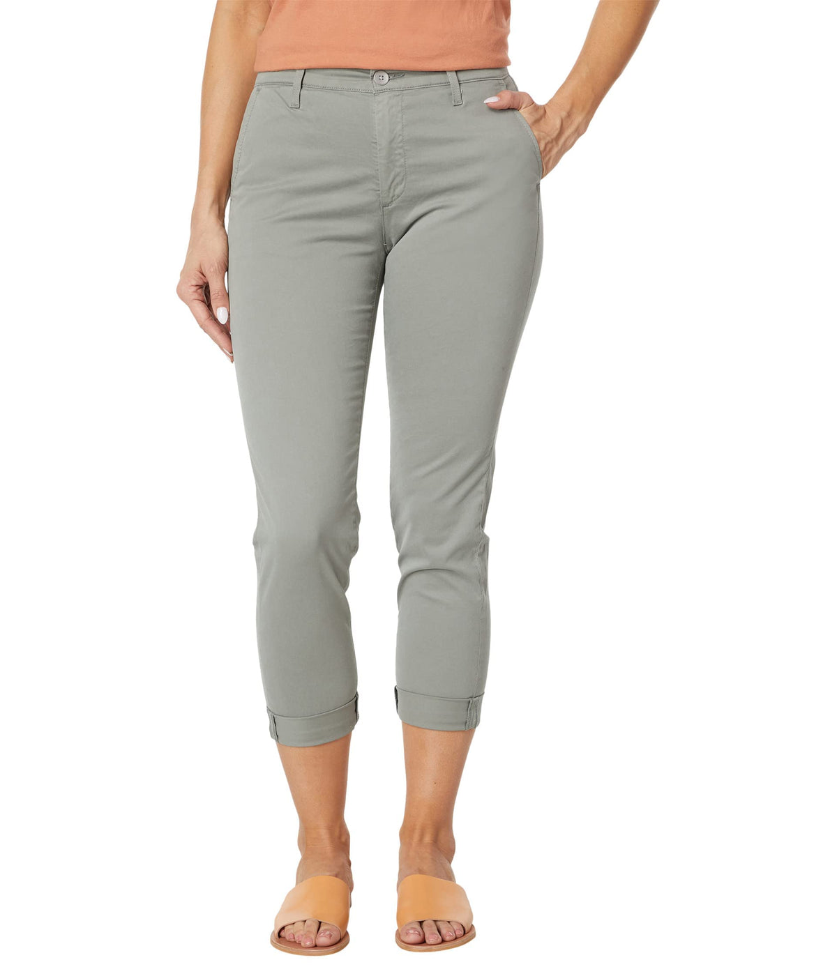 AG Jeans Caden Tailored Trousers 26W x 28L Rooftop Garden