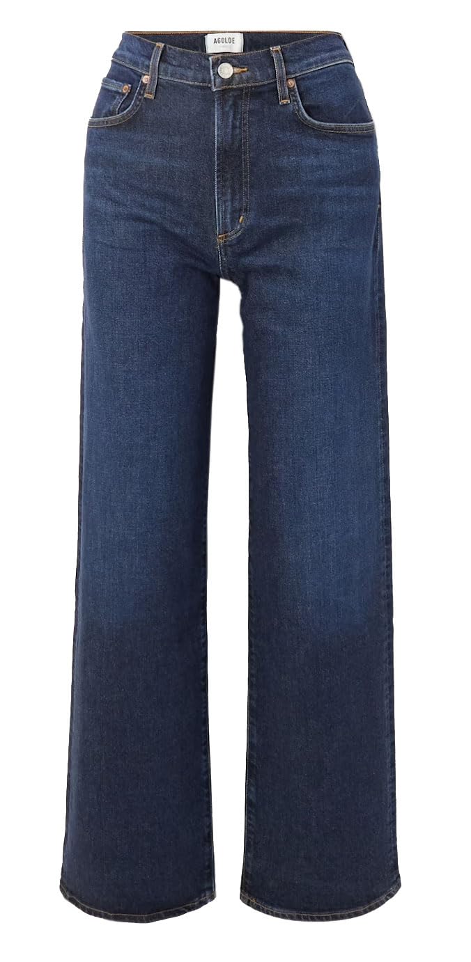 AGOLDE Women's Harper Jeans, Tempo, Blue, 28