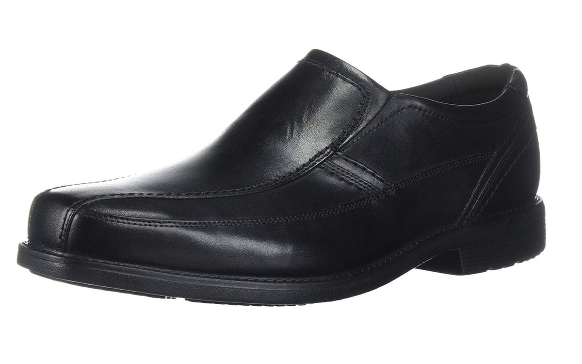 Rockport Men's Style Leader 2 Bike Slip-on Oxford, Black, 9.5 XW US