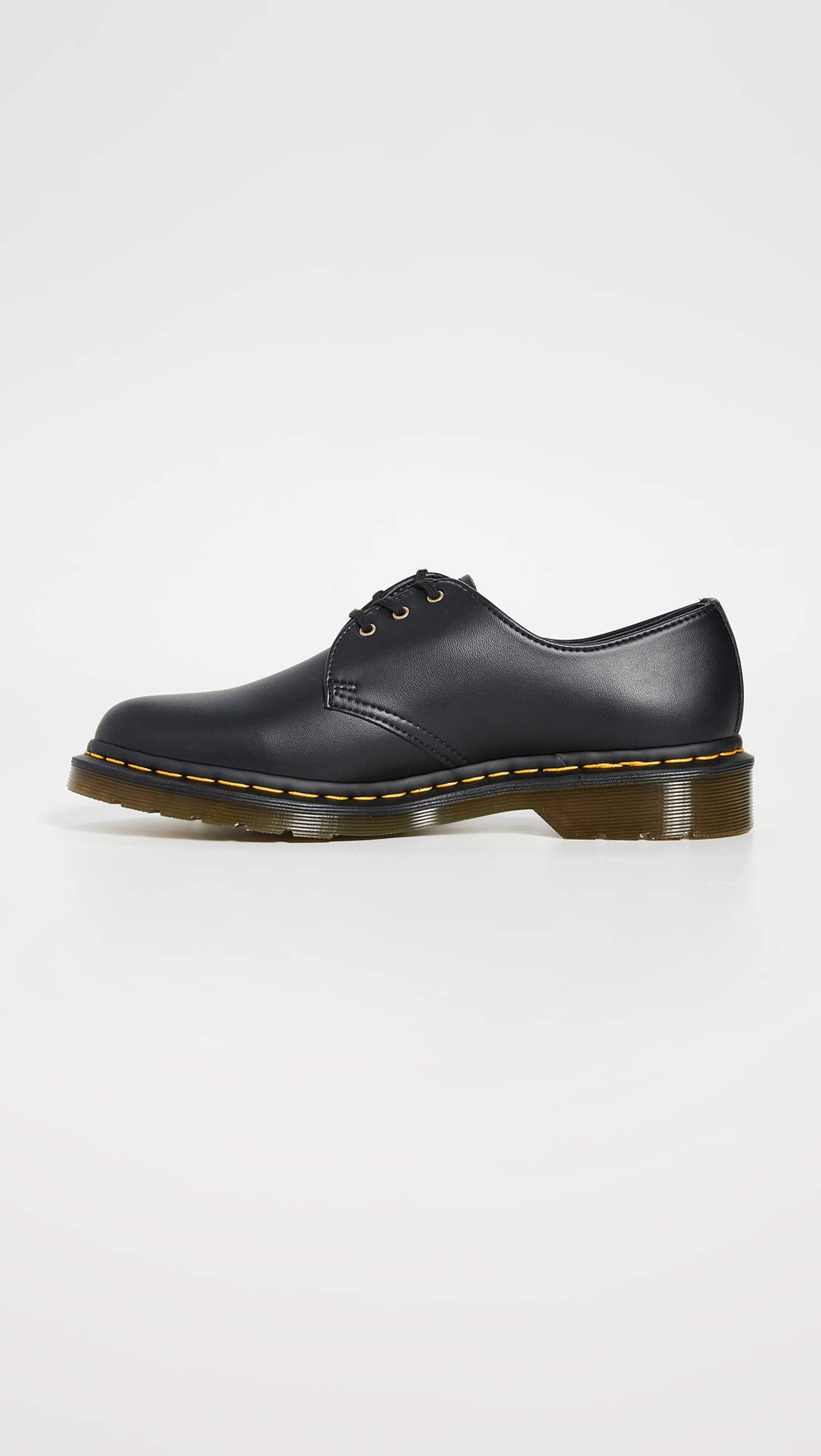 Dr. Martens Unisex Vegan 1461 Oxford Shoe, Black Felix Rub Off, 8 Women/7 Men