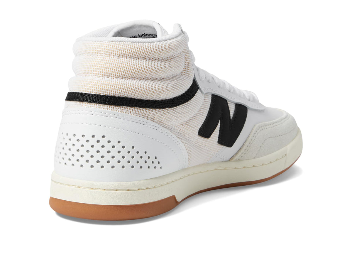 New Balance 440 High White/Black 1 US Men's 6, Women's 7.5 Medium