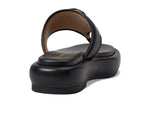 Coach Sylvie Leather Sandal Black 10 B (M)
