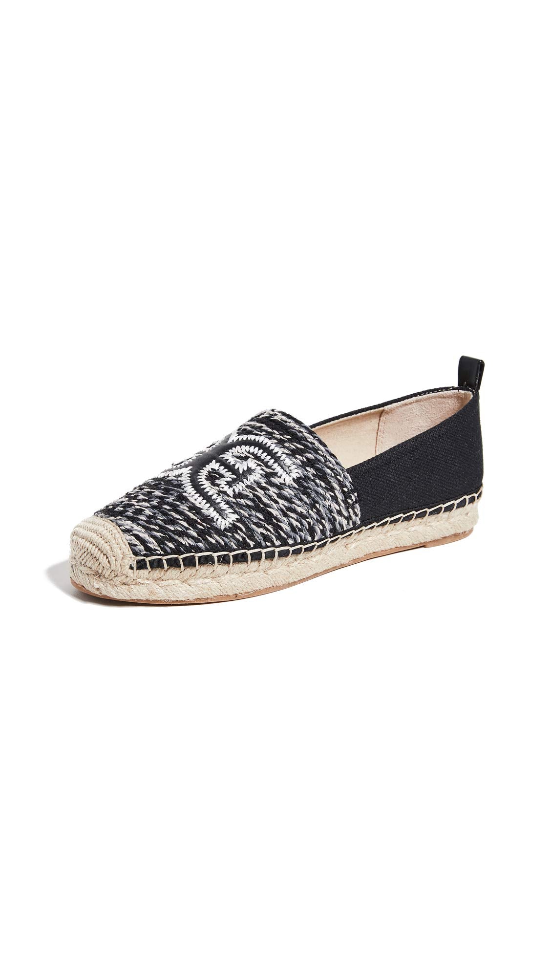 Sam Edelman Women's Khloe 4 Espadrilles, Black Multi, 6.5 Medium US