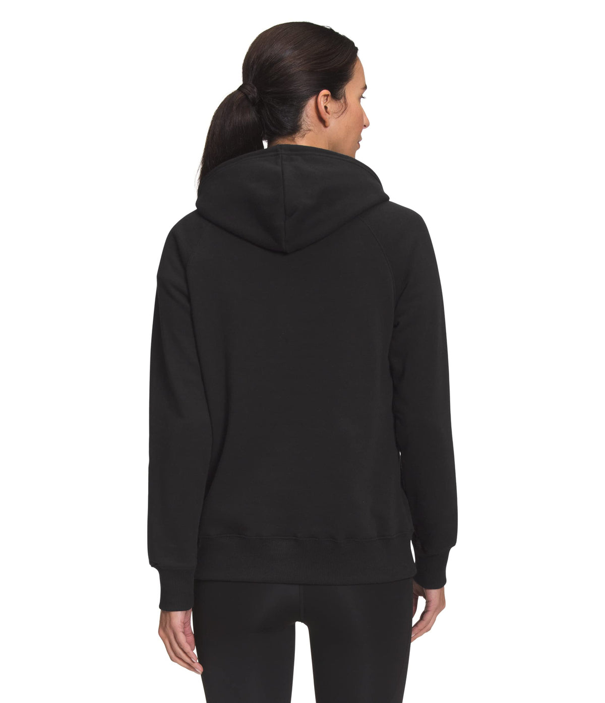THE NORTH FACE Women's Half Dome Pullover Hoodie Luxe (Standard and Plus Size), TNF Black/TNF White 3, Large