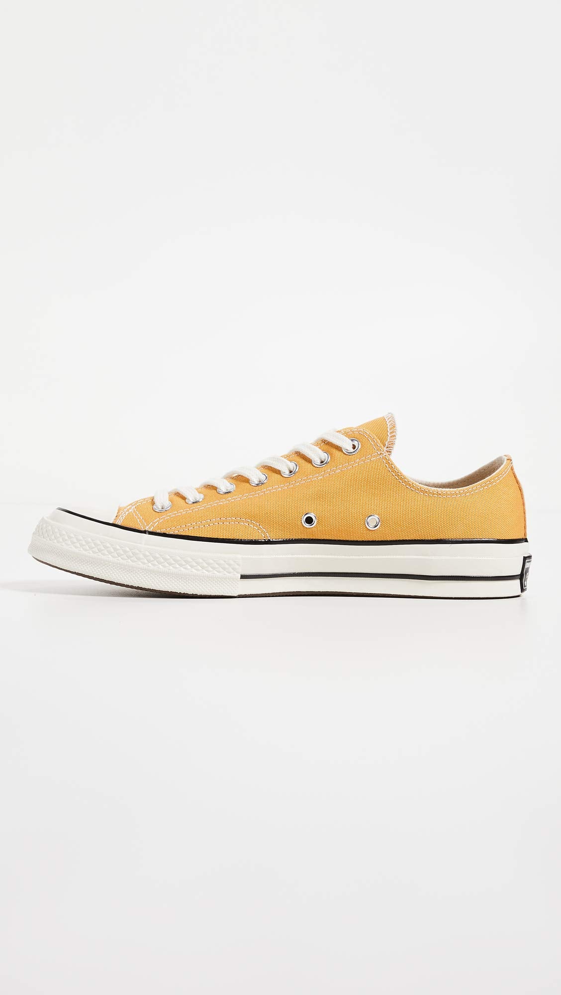 Converse Men's Low-Top Sneakers 8 Sunflower Black White