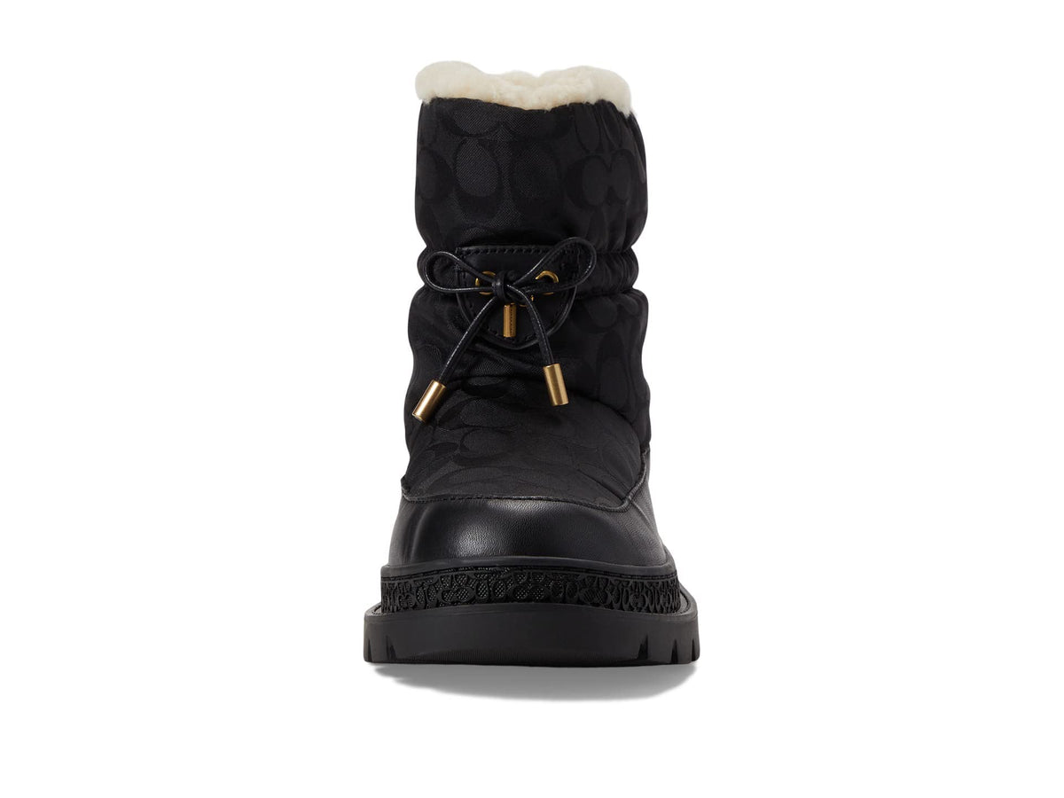 Coach Kailee Nylon Bootie Black 7 B (M)