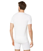 SPANX for Men Cotton Modal Crew - T-Shirt for Men - Crew Neckline - Straight Hem - Breathable Fabric Bright White New 2XL One Size