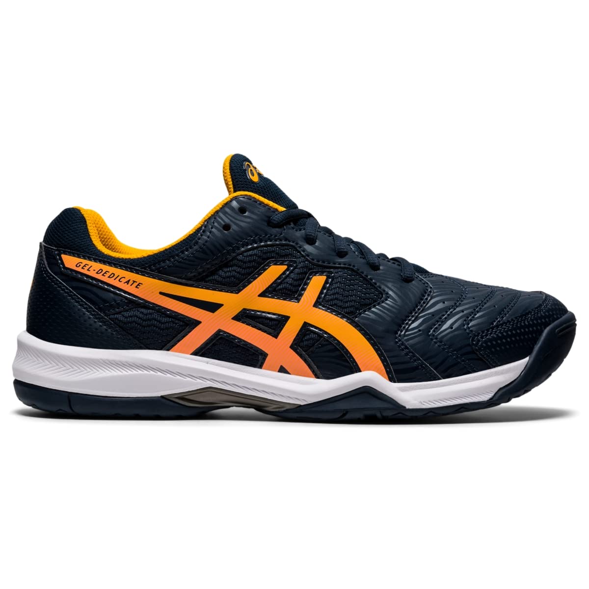 ASICS Men's Gel-Dedicate 6 Tennis Shoes, 10, French Blue/Amber