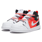 Jordan Baby Boy's 1 Mid SE (Infant/Toddler) Black/White/Infrared 23 4 Toddler M