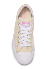 Converse Womens Chuck Taylor All Star Madison Low Top Sneakers, Natural Ivory/Multi/White, 7.5 US