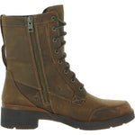 Timberland Gracelyn Waterproof Mid Lace Side-Zip Boot Rust Full Grain 9 B (M)