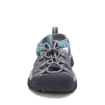 KEEN Women's Newport H2 Closed Toe Water Sandal 6 Steel Grey/Blue Turquoise