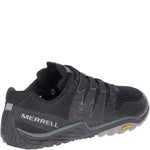 Merrell Women's Trail Glove 5 Sneaker, Black/Black, 6