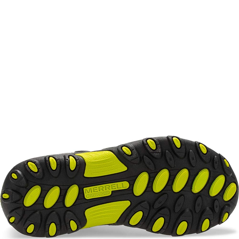 Merrell Kids' Trail Chaser Hiking Sneaker Black/Blue 3 Wide Big Kid