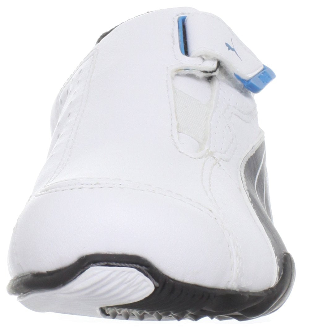 PUMA Men's Sneaker Casual Shoes 11 Women/9.5 Men White/Dark Shadow/Black