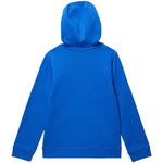 Nike Boy's Club Fleece Full Zip Hoodie (Big Kids) Game Royal/Game Royal/White LG (14-16 Big Kid)
