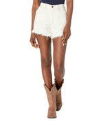 Joe's Jeans The Alex High-Rise Shorts w/Fray Hem Milk 30