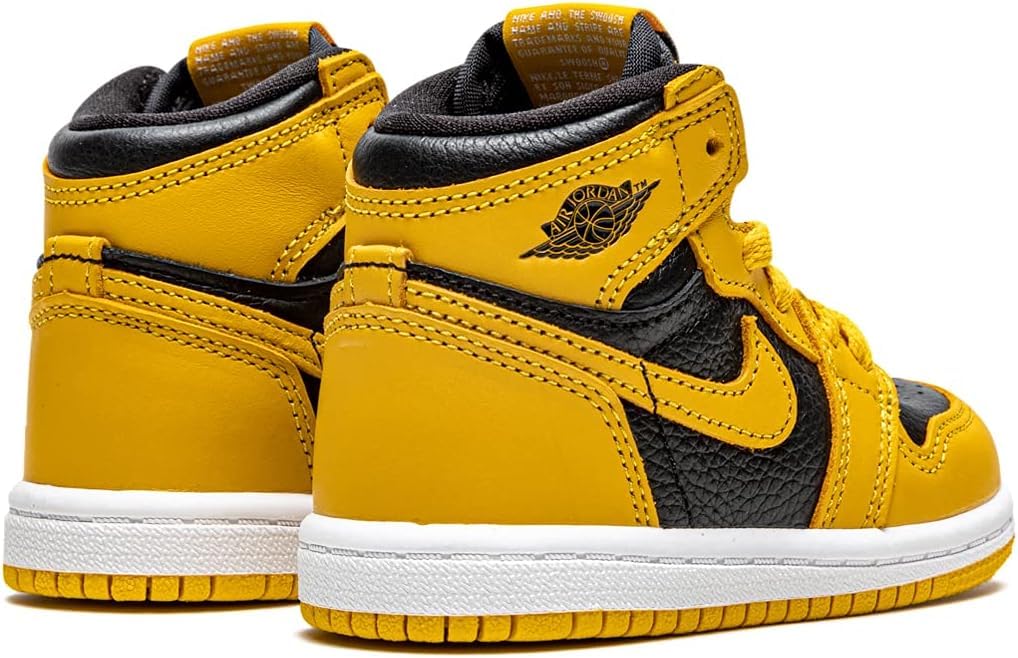 Jordan Toddler Air 1 Retro High OG TD AQ2665 701 Pollen - Size 8C